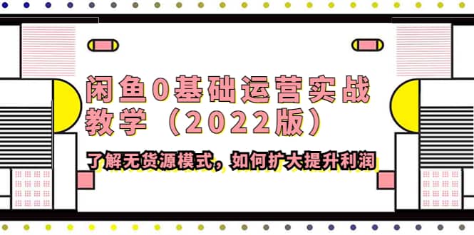 闲鱼0基础运营实战教学（2022版）了解无货源模式，如何扩大提升利润_网创掘金