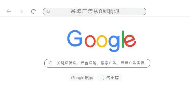 谷歌广告从0到精通-关键词筛选，后台详解，搜索广告，展示广告实操（76节）_网创掘金