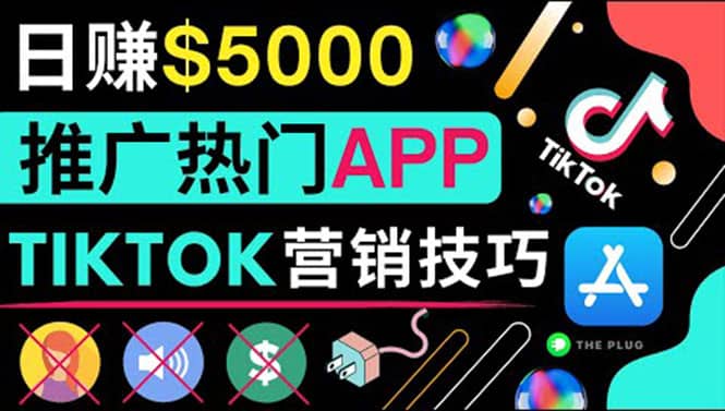无需露脸，无需录音，无需投资，TIKTOK上传短视频，最高日入5000美元_网创掘金