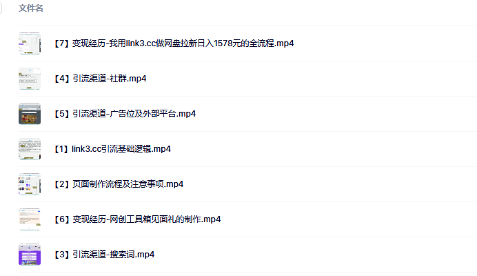 link3.cc聚合链接引流，日引流50＋精准粉_网创掘金