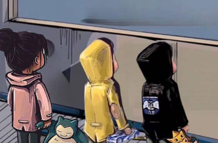 橱窗看车男孩汽车头像制作项目_网创掘金