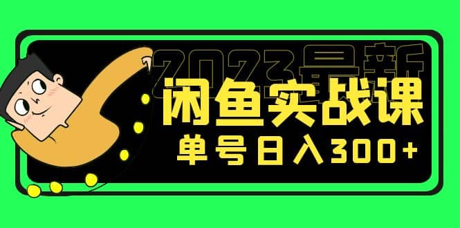 花599买的闲鱼项目：2023最新闲鱼实战课（7节课）_网创掘金