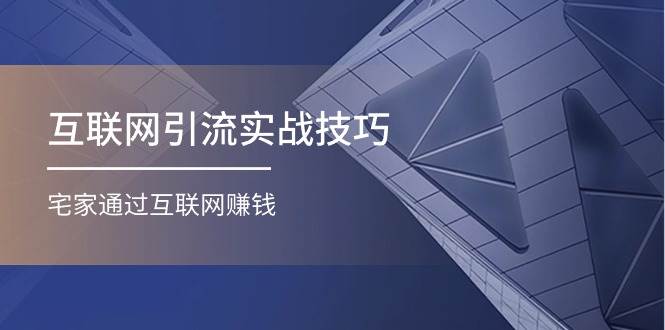 互联网引流实操技巧(适合微商，吸引宝妈)，宅家通过互联网赚钱（17节）_网创掘金