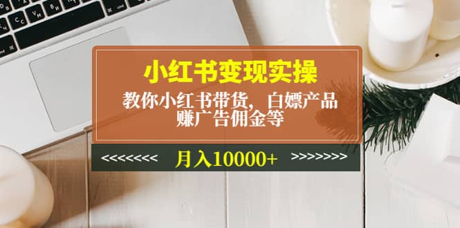 小红书变现实操：教你小红书带货，白嫖产品，赚广告佣金等_网创掘金