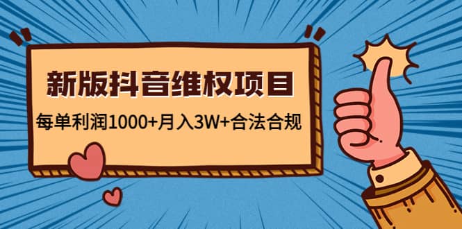 新版抖音维全项目：合法合规_网创掘金