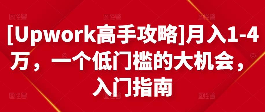 月入1-4万，一个低门槛的大机会，入门指南_网创掘金