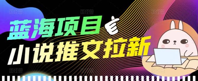 外面收费6880的小说推文拉新项目，个人工作室可批量做【详细教程】_网创掘金