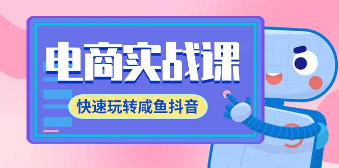 电商实战课，快速玩转咸鱼抖音，全体系全流程精细化咸鱼电商运营-71节课_网创掘金