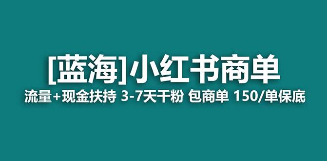 【蓝海项目】小红书商单！长期稳定 7天变现 商单一口价包分配 轻松月入过万_网创掘金