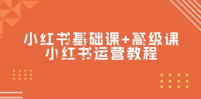 小红书基础课+高级课-小红书运营教程（53节视频课）_网创掘金