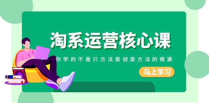 淘系-运营核心课，你学的不是只方法是创造方法的根源（190节课）_网创掘金