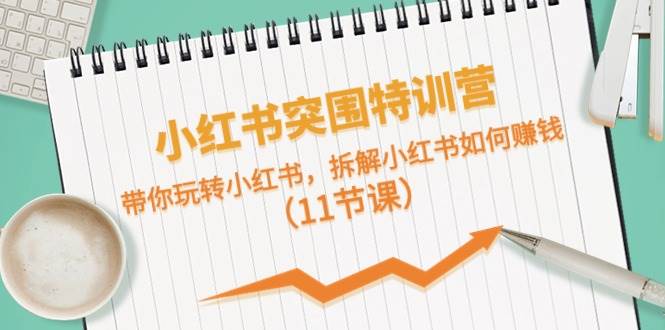 小红书突围特训营，带你玩转小红书，拆解小红书如何赚钱（11节课）_网创掘金
