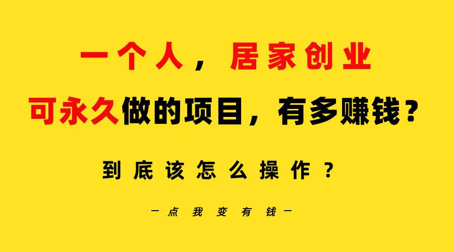 一个人，居家创业：B站每天10分钟，单账号日引创业粉100+，月稳定变现5W…_网创掘金