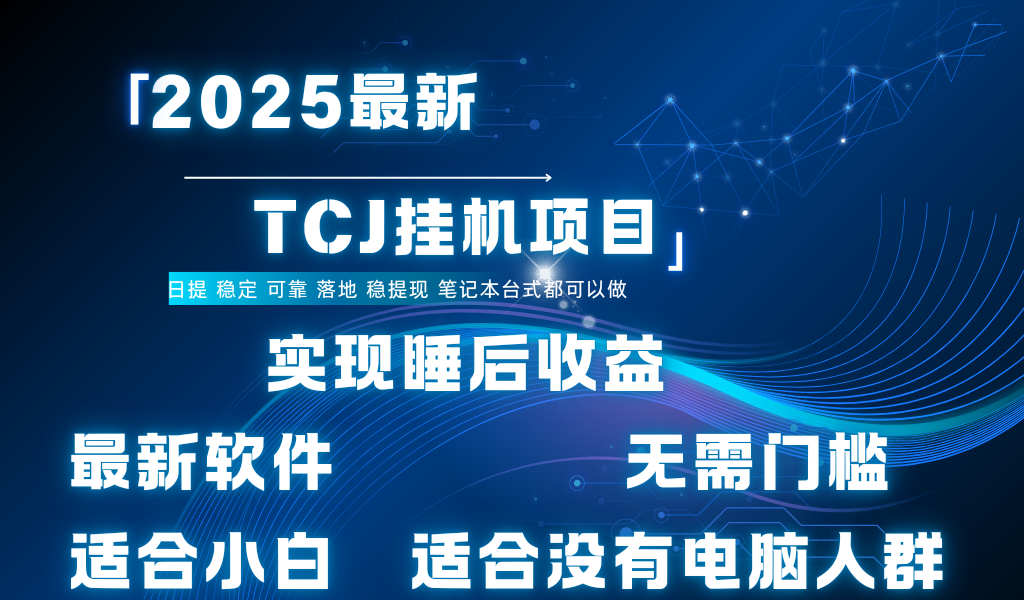 最新海外TCJ无门槛美金项目可矩阵放大操作 单日可达400+日提_网创掘金