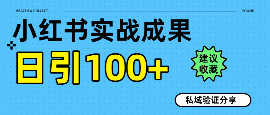 实战成果！小红书图文引流日引100+私域流量经验分享_网创掘金